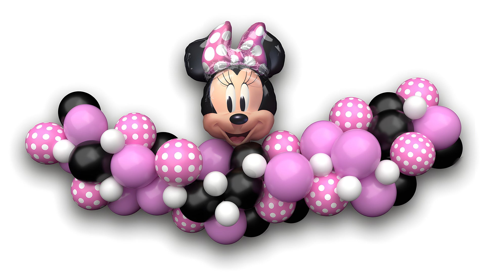 Ghirlanda di palloncini con palloncino Minnie Mouse